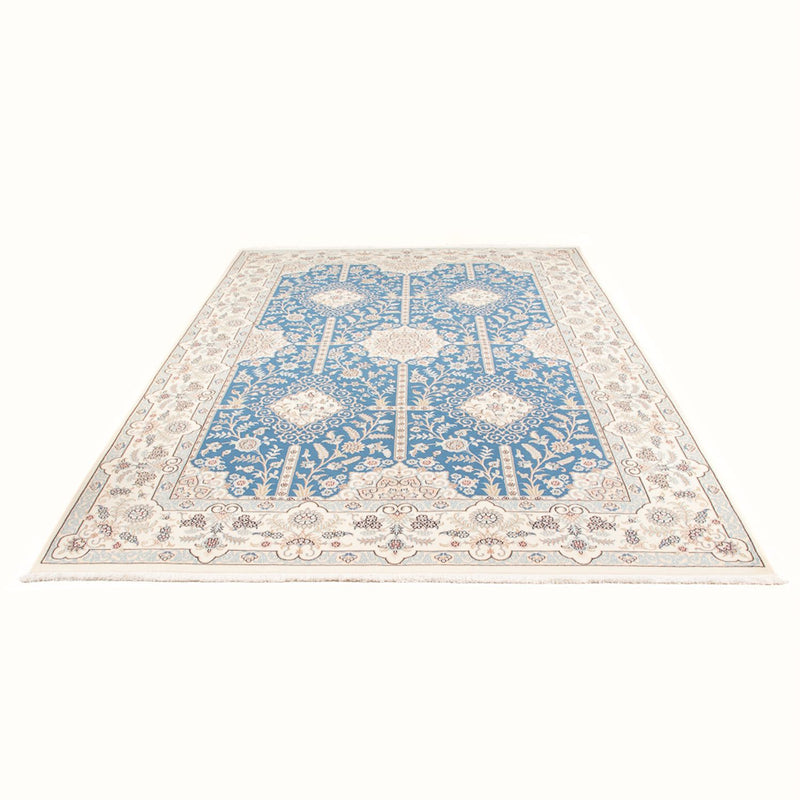 Tapis persan - Nain - Premium - 298 x 200 cm - bleu clair