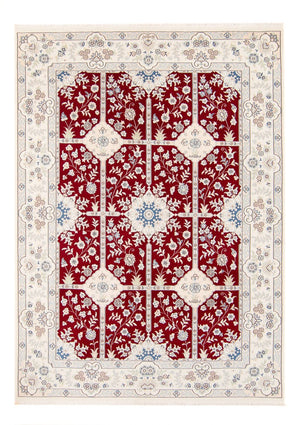 Tapis persan - Nain - 232 x 168 cm - rouge