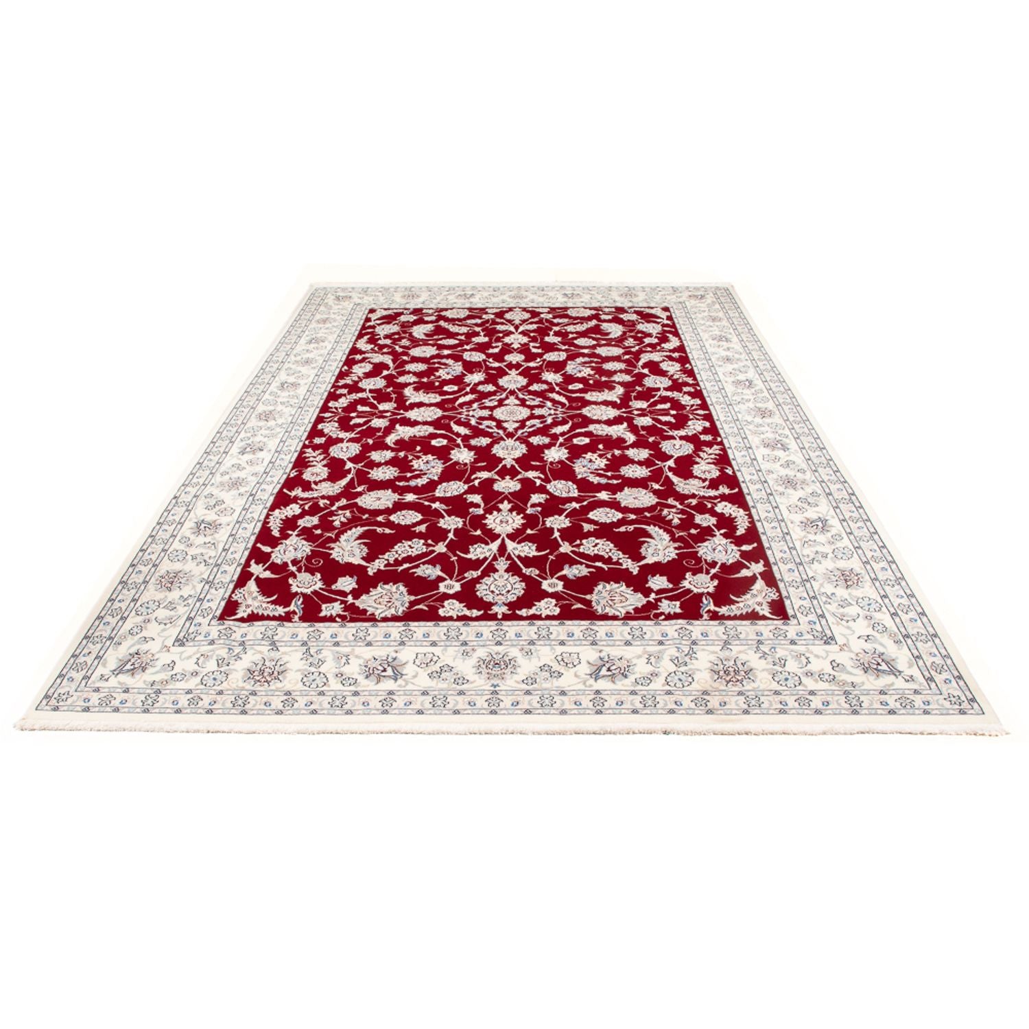 Tapis persan - Nain - Premium - 302 x 198 cm - rouge