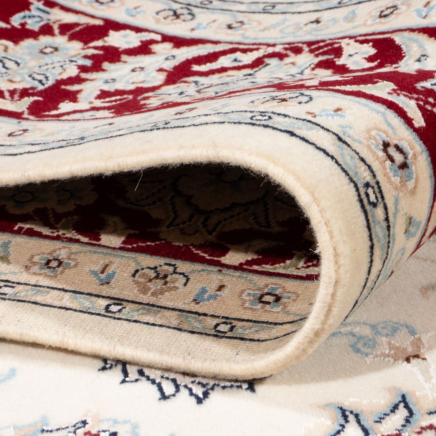 Perserteppich - Nain - Premium - 198 x 150 cm - creme