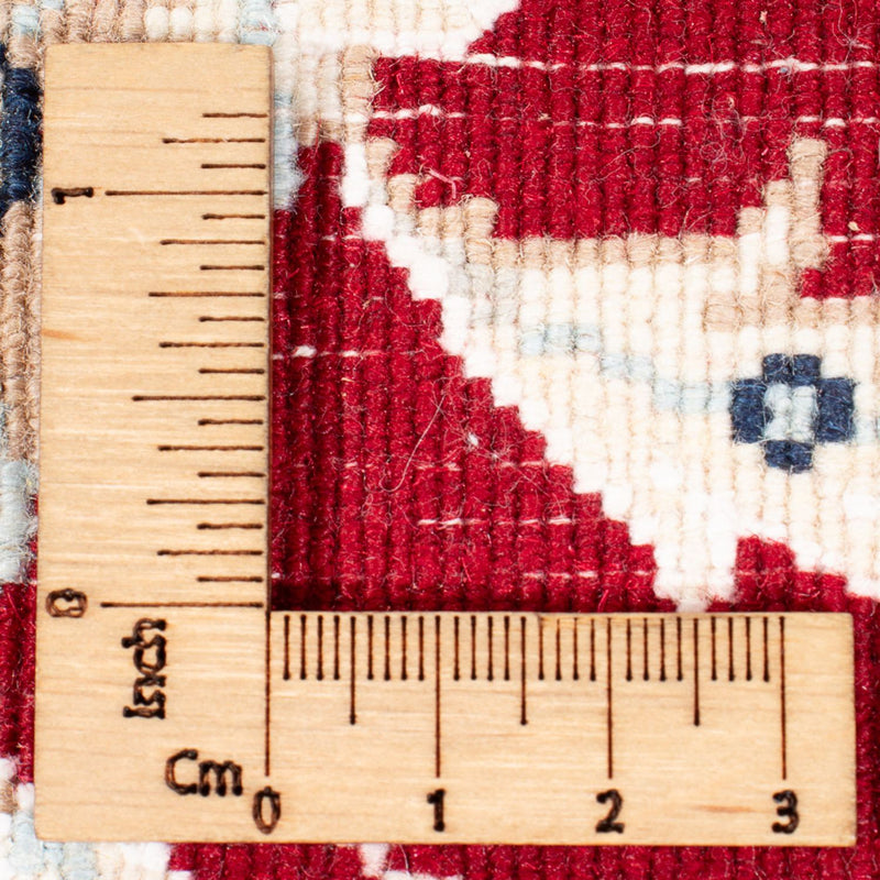 Tapis de couloir Tapis persan - Nain - Premium - 355 x 87 cm - rouge