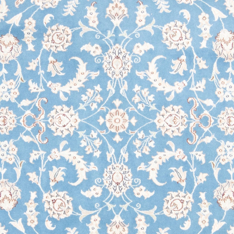 Tapis persan - Nain - Royal - 202 x 148 cm - bleu clair