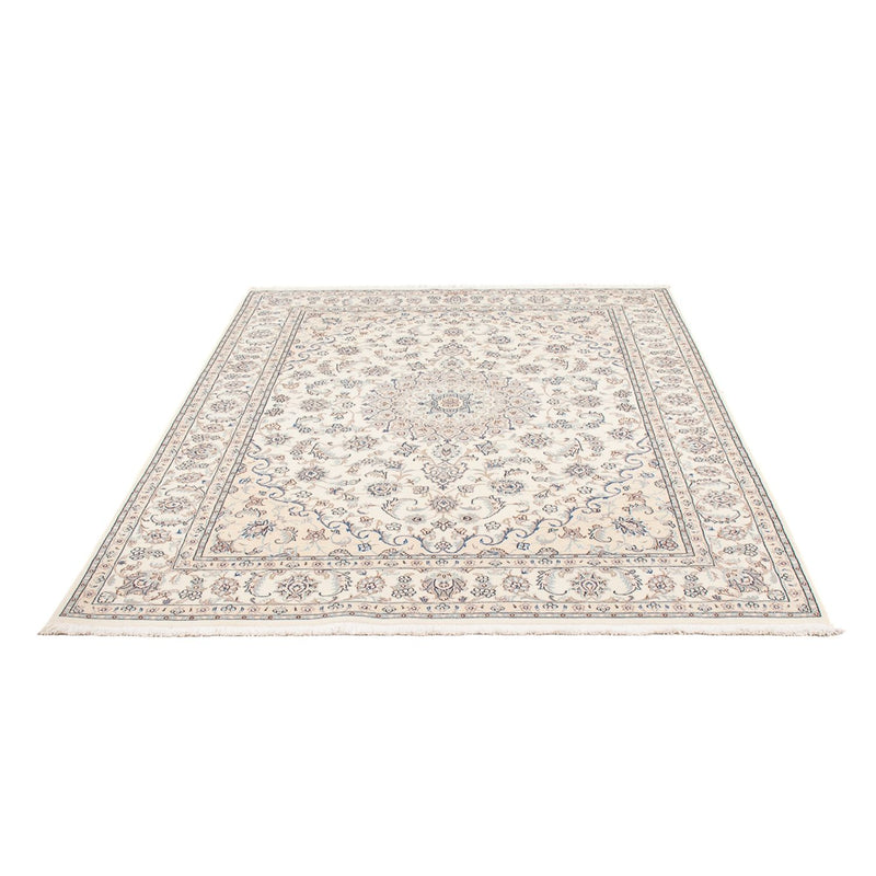 Tapis persan - Nain - Premium - 206 x 150 cm - crème