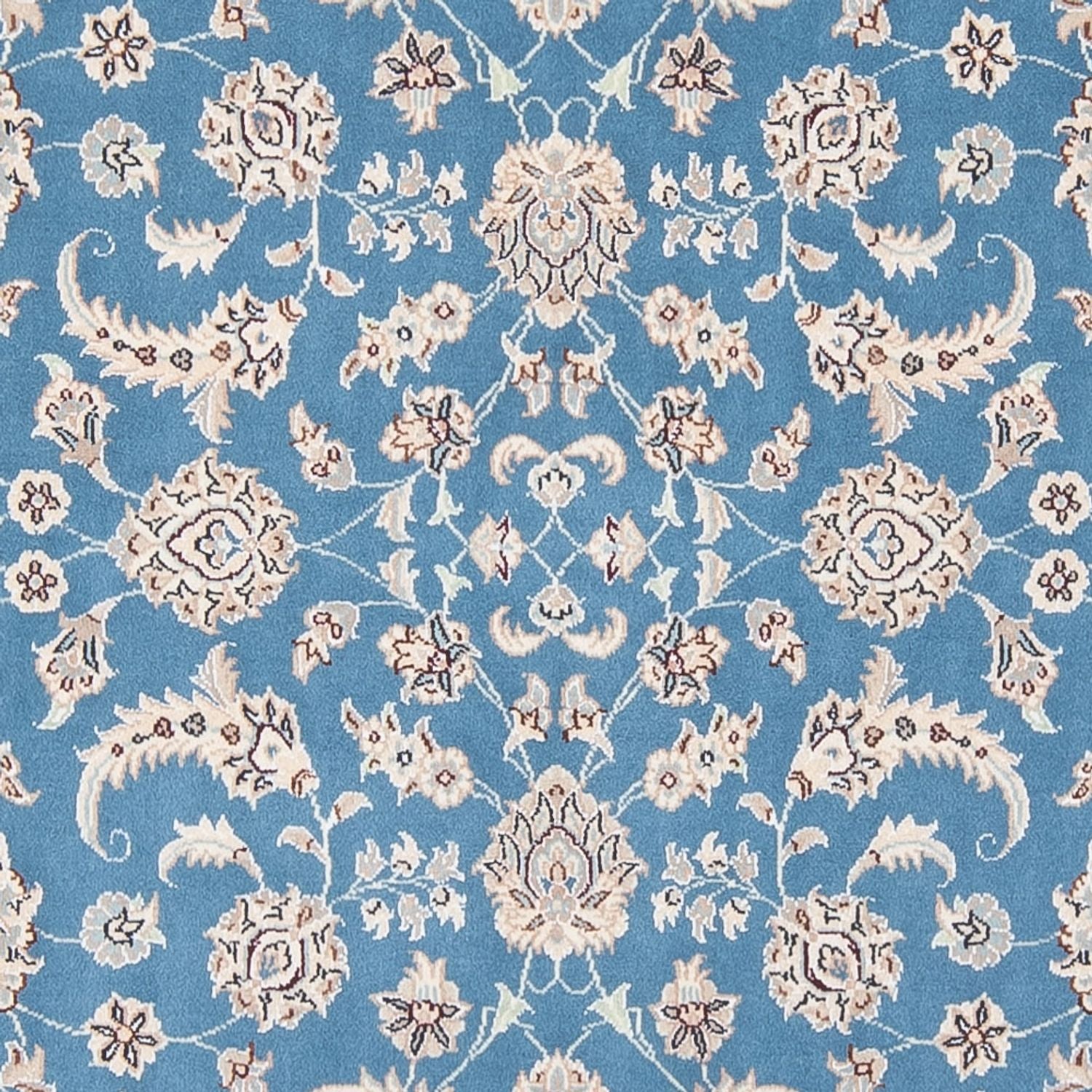 Perserteppich - Nain - Premium - 199 x 149 cm - blau