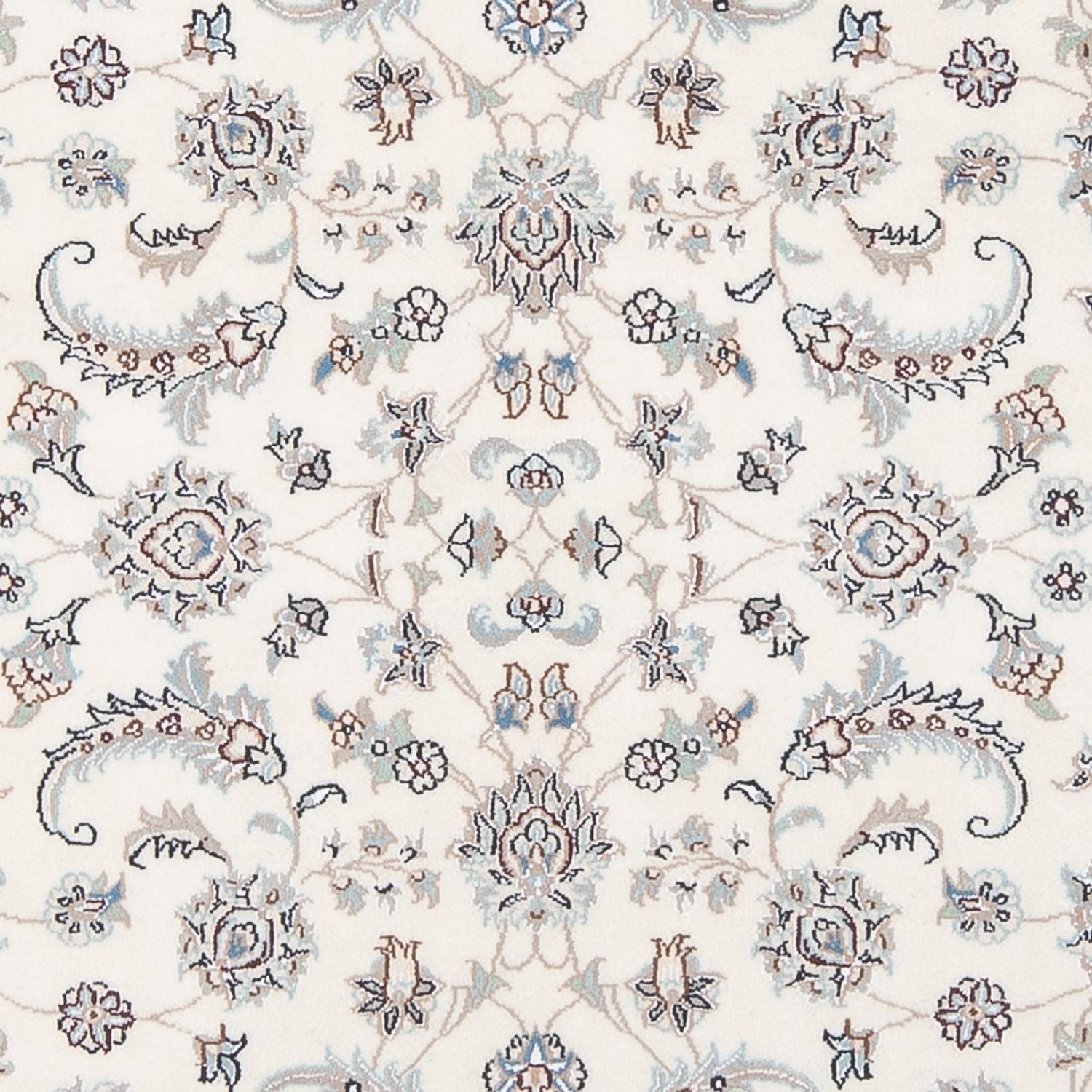 Tapis persan - Nain - Premium - 197 x 148 cm - crème