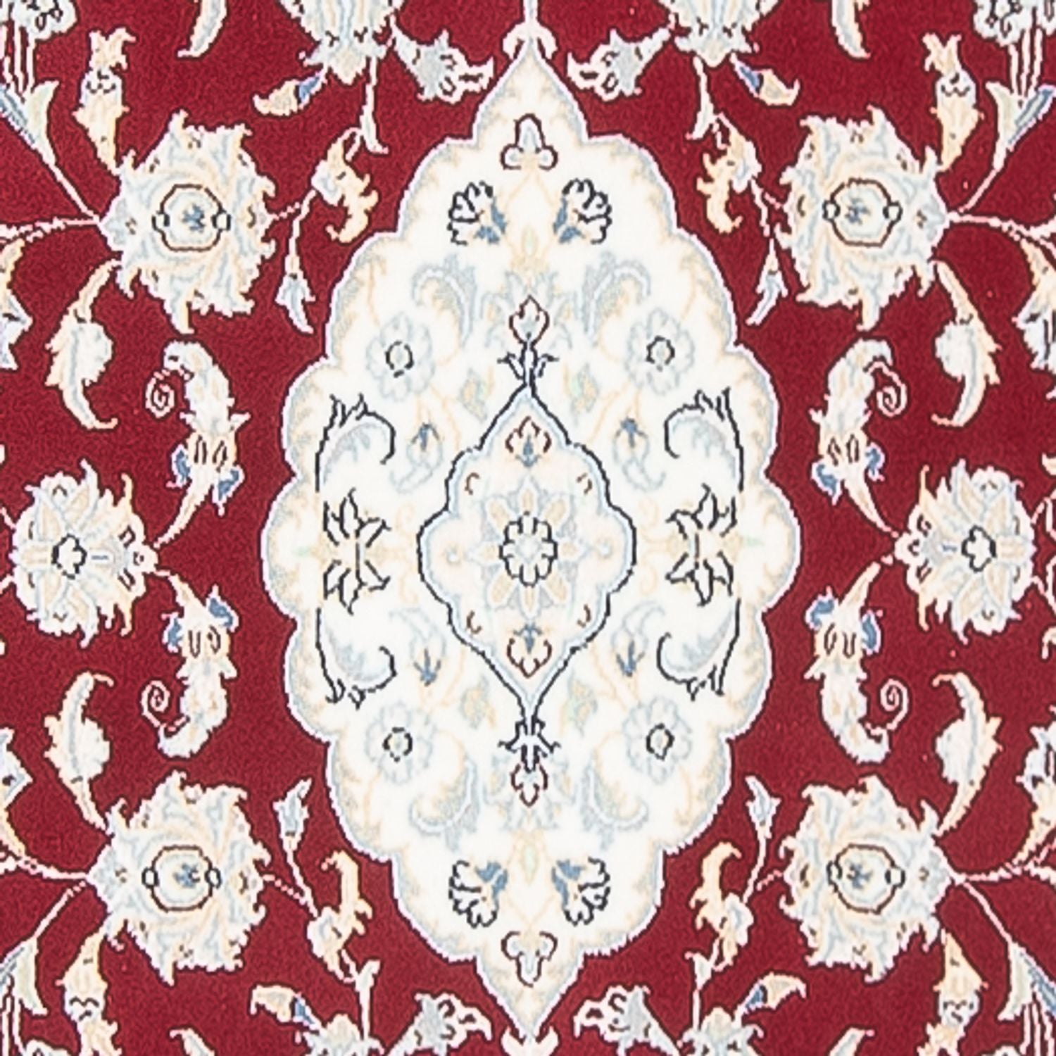 Läufer Perser - Nain - Premium - 346 x 84 cm - rot
