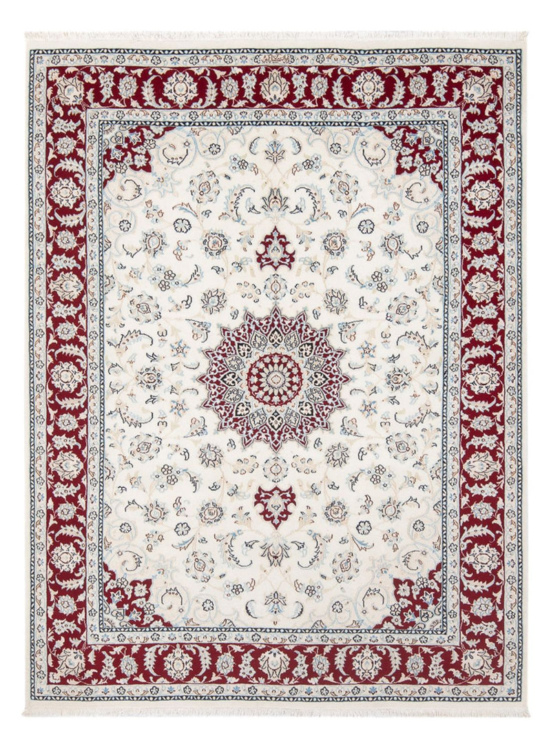 Perserteppich - Nain - Premium - 193 x 150 cm - creme
