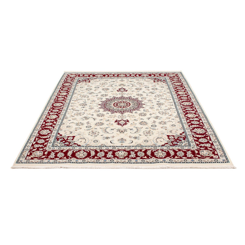 Perserteppich - Nain - Premium - 193 x 150 cm - creme