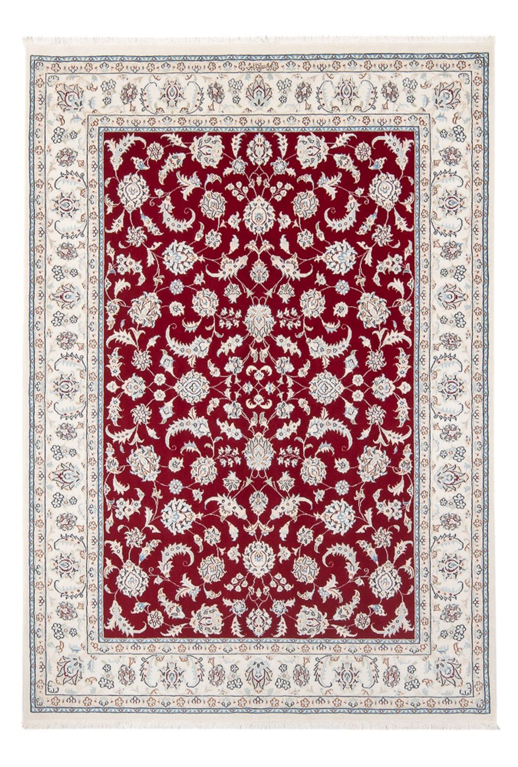 Tapis persan - Nain - Premium - 203 x 148 cm - rouge