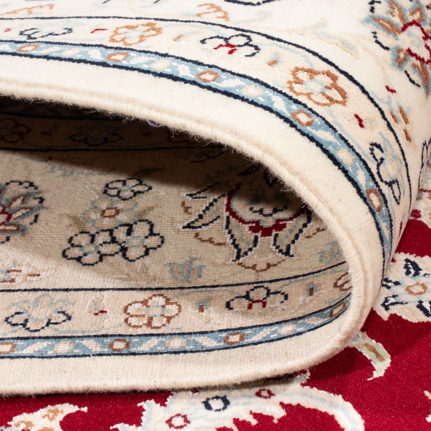 Tapis persan - Nain - Premium - 203 x 148 cm - rouge