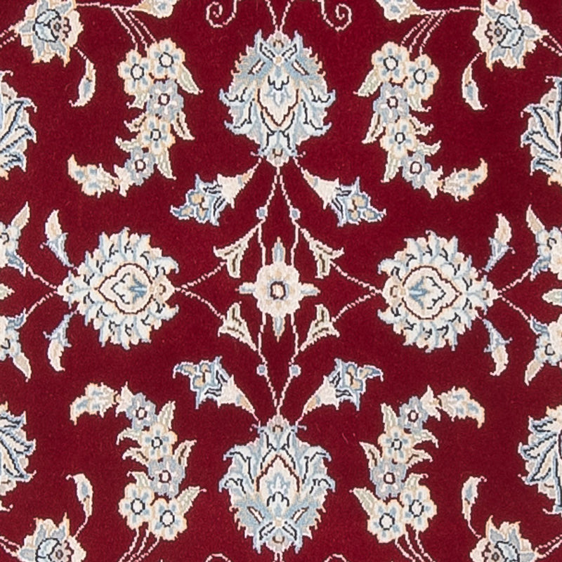 Tapis de couloir Tapis persan - Nain - Premium - 304 x 90 cm - rouge