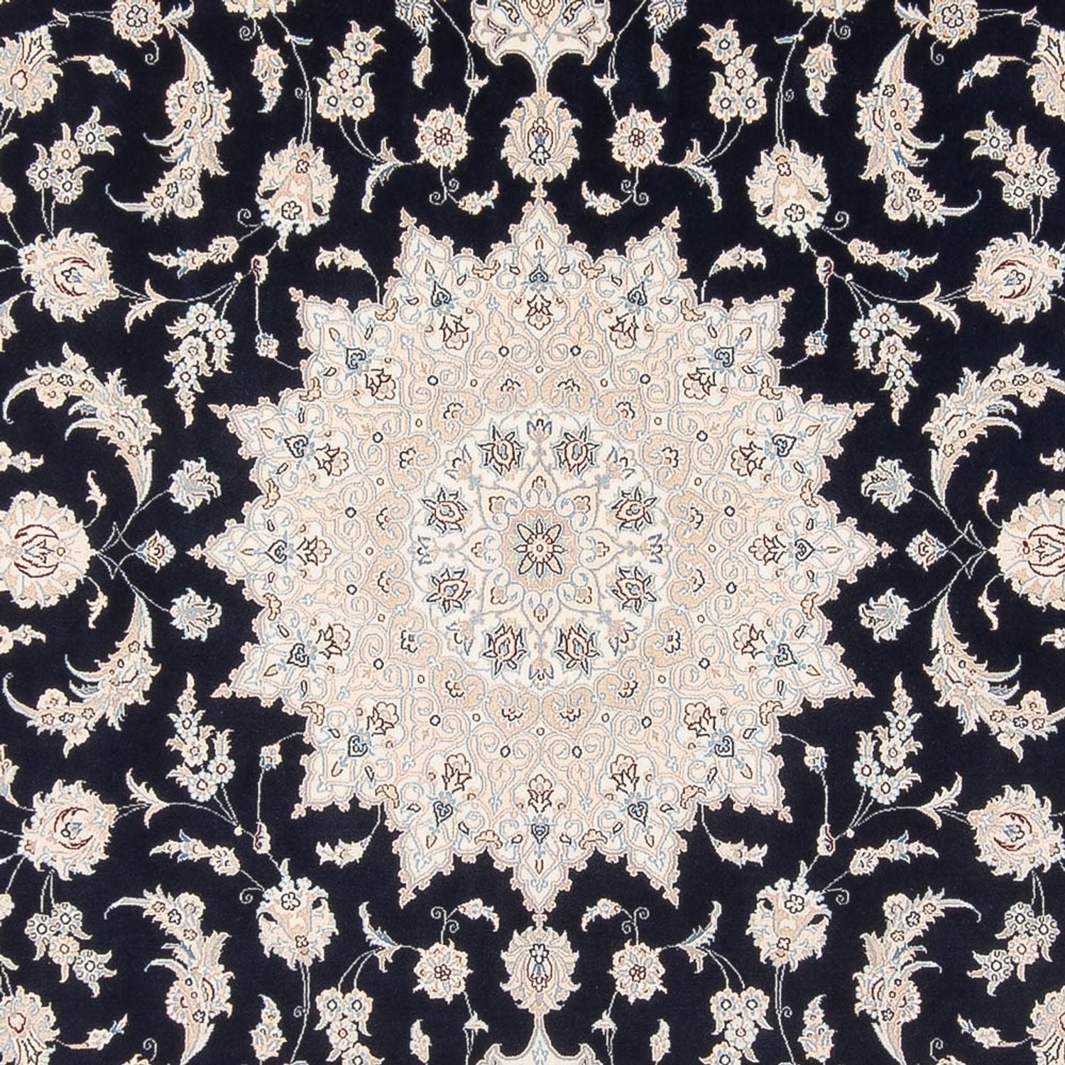 Perserteppich - Nain - Premium - 356 x 250 cm - dunkelblau