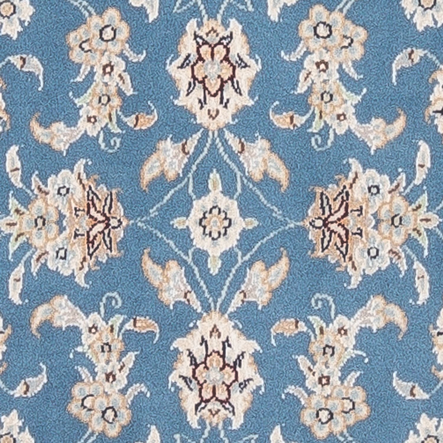 Läufer Perser - Nain - Premium - 248 x 81 cm - blau