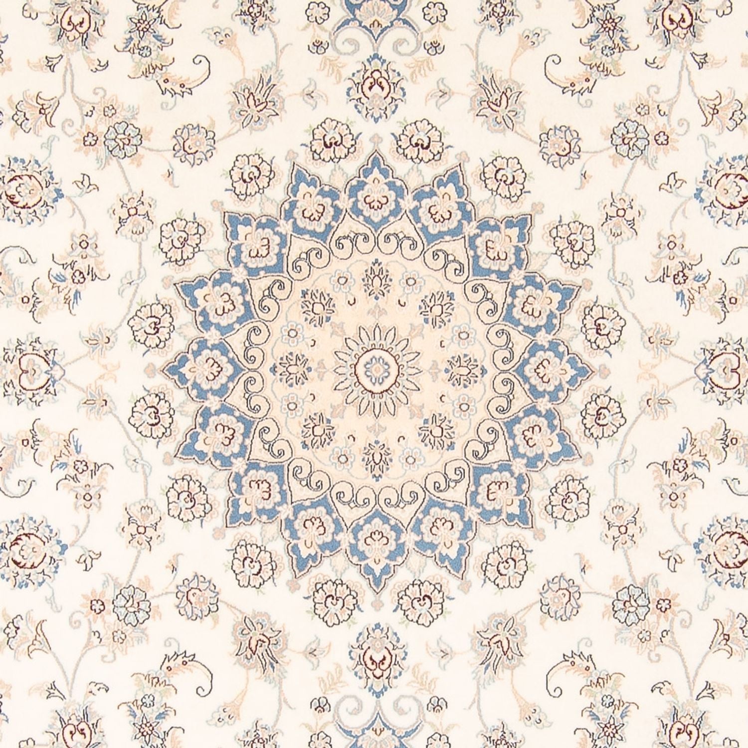 Perserteppich - Nain - 265 x 227 cm - creme