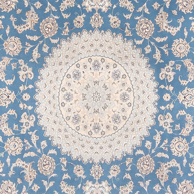 Perserteppich - Nain - Premium - 303 x 247 cm - hellblau