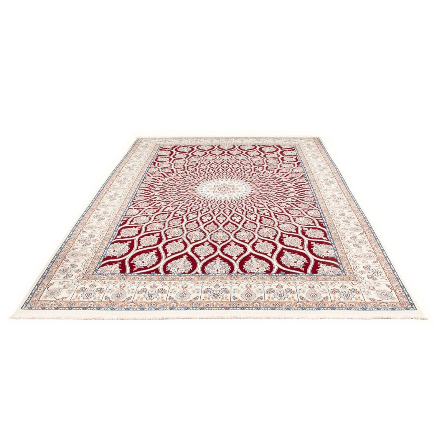 Perserteppich - Nain - Premium - 297 x 196 cm - rot