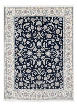 Tapis persan - Nain - Premium - 200 x 149 cm - bleu foncé