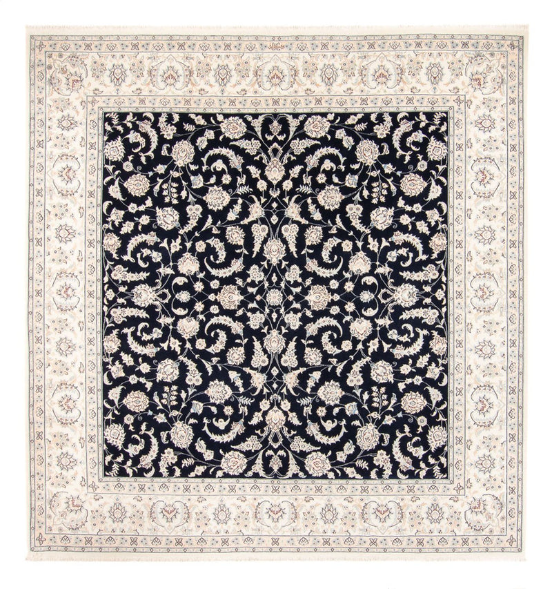 Perserteppich - Nain - 261 x 249 cm - dunkelblau