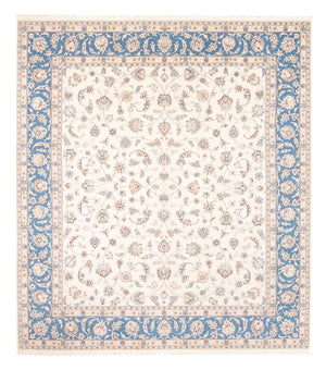 Tapis persan - Nain - 259 x 228 cm - crème