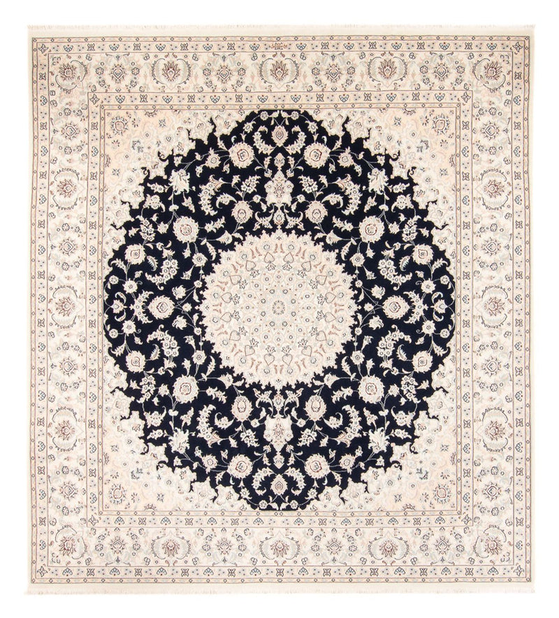 Perserteppich - Nain - 268 x 245 cm - dunkelblau