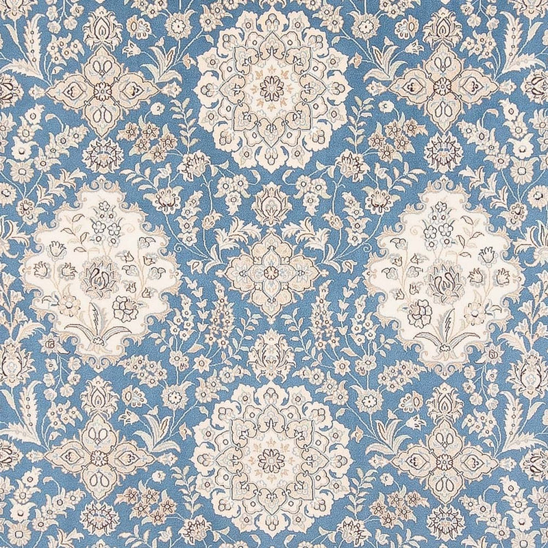 Tapis persan - Nain - Premium - 335 x 247 cm - bleu clair