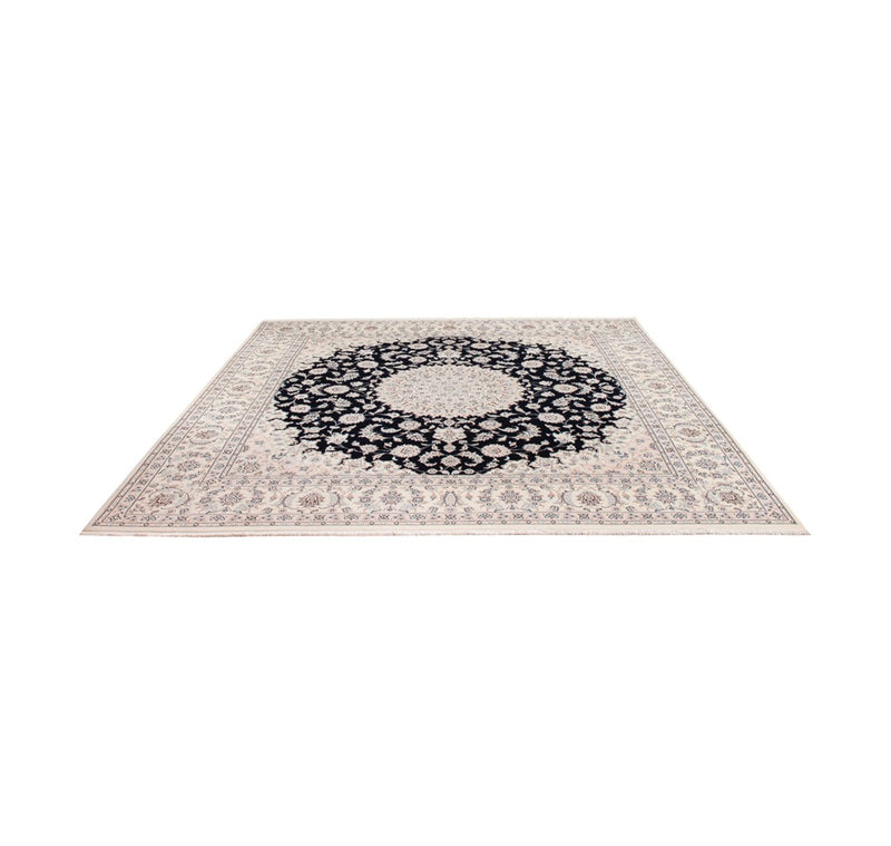 Perserteppich - Nain - 261 x 252 cm - dunkelblau