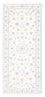 Tapis de couloir Tapis persan - Nain - Royal - 197 x 82 cm - crème
