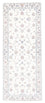 Tapis de couloir Tapis persan - Nain - Royal - 200 x 80 cm - crème