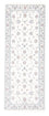 Tapis de couloir Tapis persan - Nain - Royal - 203 x 80 cm - crème