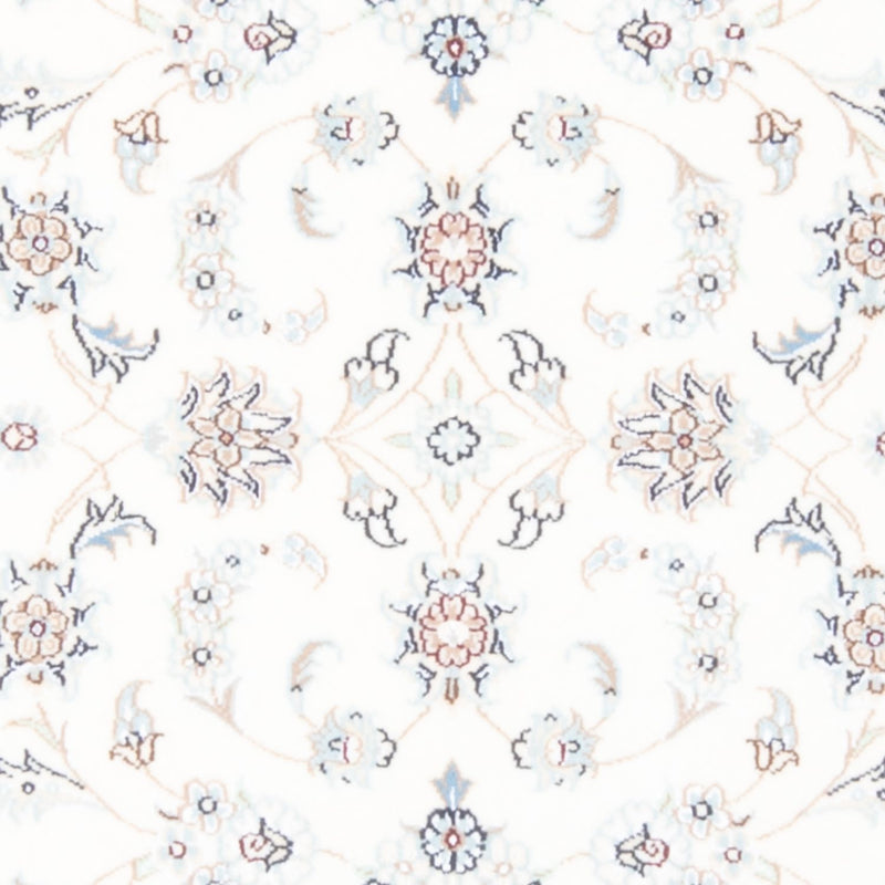 Tapis de couloir Tapis persan - Nain - Royal - 203 x 80 cm - crème