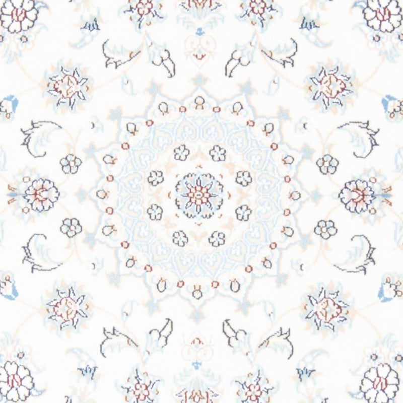 Tapis de couloir Tapis persan - Nain - Royal - 200 x 80 cm - crème