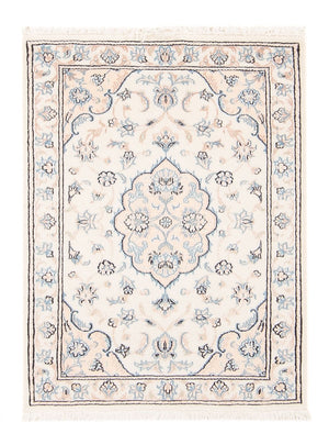 Tapis persan - Nain - 85 x 60 cm - crème