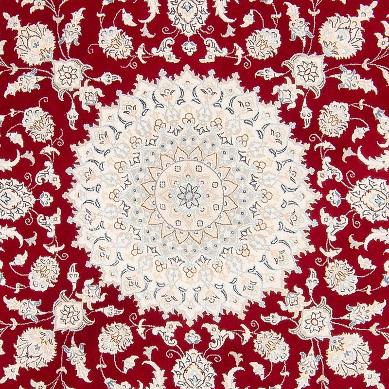 Perserteppich - Nain rund  - 200 x 200 cm - rot