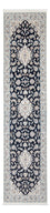 Läufer Perser - Nain - Premium - 295 x 80 cm - dunkelblau