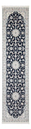 Läufer Perser - Nain - Premium - 302 x 80 cm - dunkelblau
