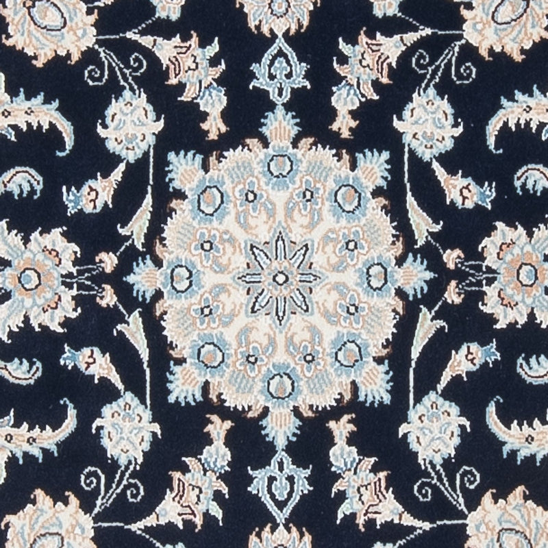 Läufer Perser - Nain - Premium - 305 x 82 cm - dunkelblau