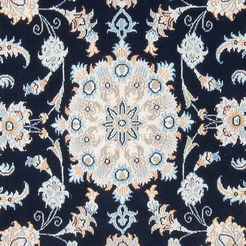 Läufer Perser - Nain - Premium - 302 x 83 cm - dunkelblau