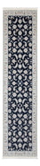 Läufer Perser - Nain - Premium - 302 x 82 cm - dunkelblau