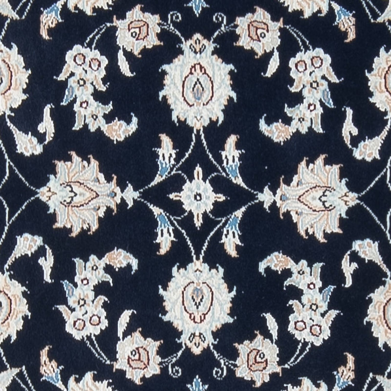 Läufer Perser - Nain - Premium - 302 x 82 cm - dunkelblau