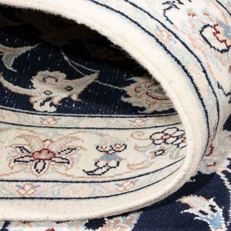 Läufer Perser - Nain - Premium - 302 x 82 cm - dunkelblau