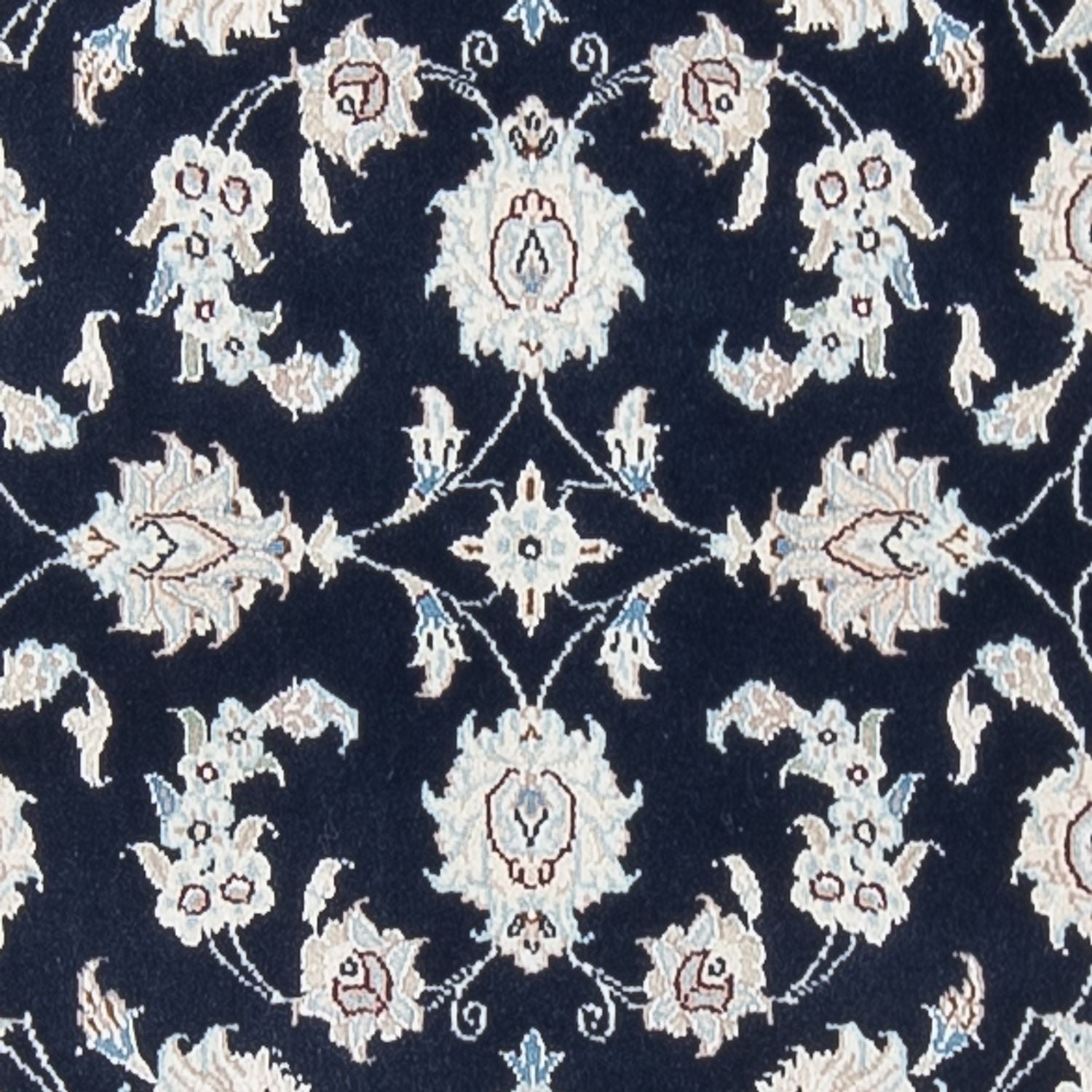 Tapis de couloir Tapis persan - Nain - Premium - 293 x 81 cm - bleu foncé