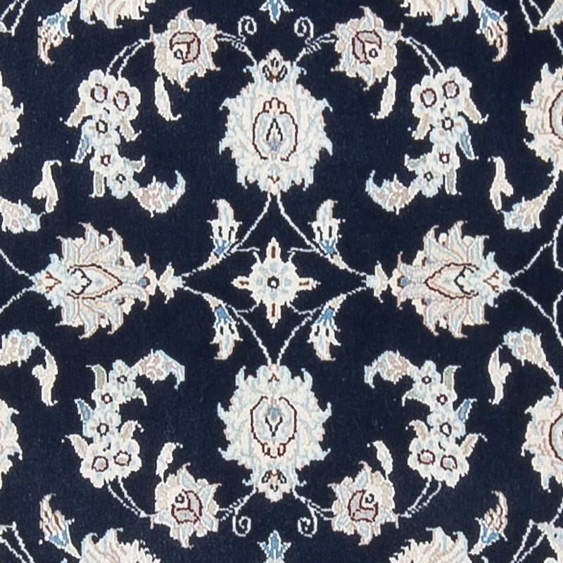 Tapis de couloir Tapis persan - Nain - Premium - 293 x 81 cm - bleu foncé