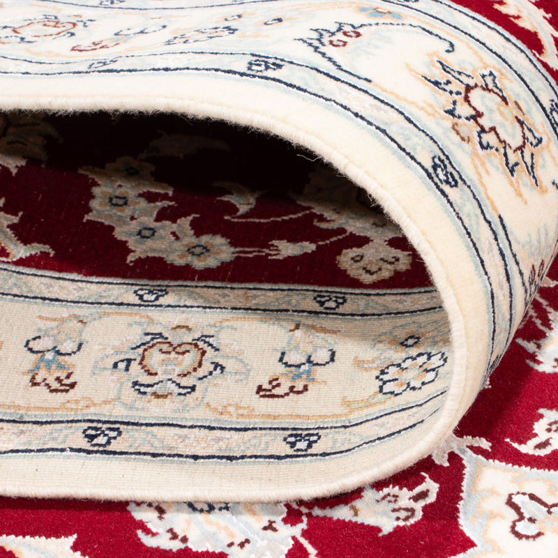 Tapis de couloir Tapis persan - Nain - Premium - 351 x 85 cm - rouge