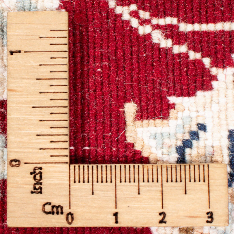 Tapis de couloir Tapis persan - Nain - Premium - 351 x 85 cm - rouge