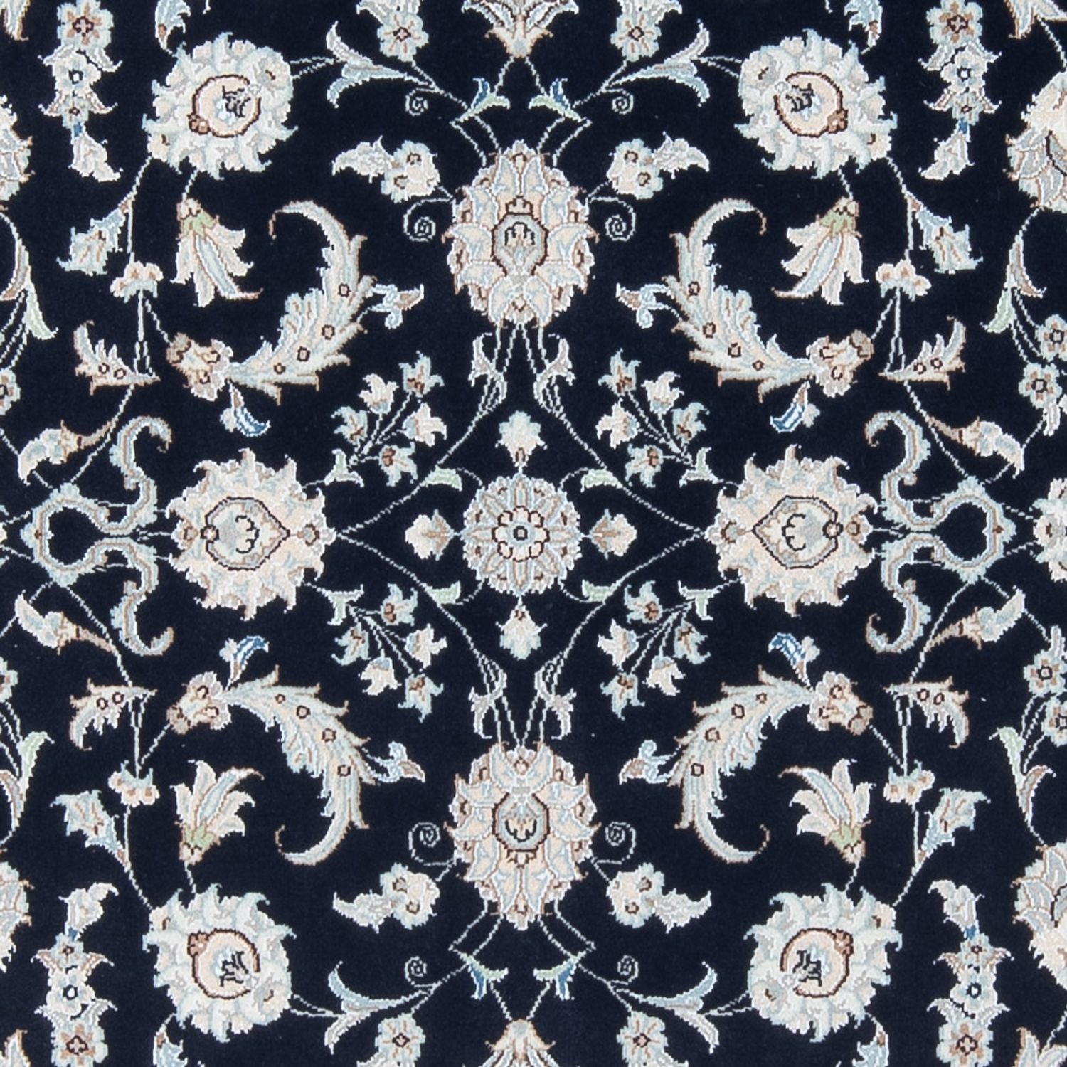 Tapis persan - Nain - Premium - 203 x 150 cm - bleu foncé