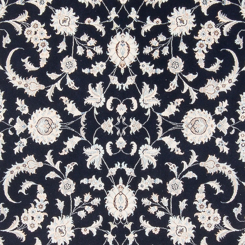 Tapis persan - Nain - Premium - 297 x 200 cm - bleu foncé
