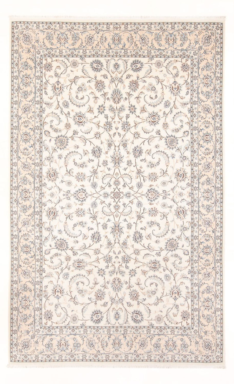 Tapis persan - Nain - Premium - 302 x 197 cm - crème