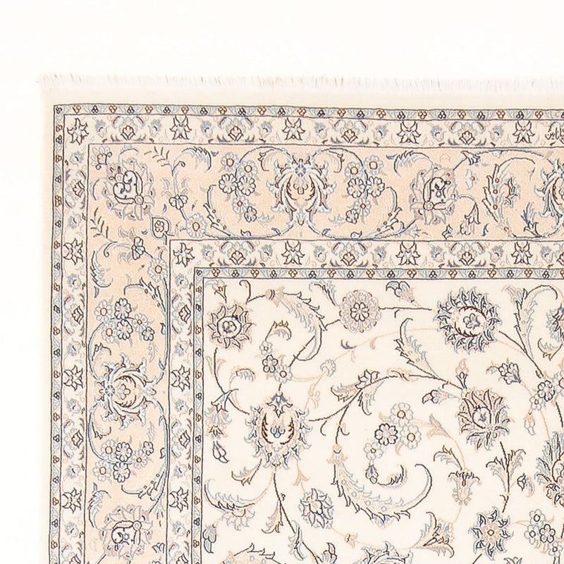 Tapis persan - Nain - Premium - 302 x 197 cm - crème