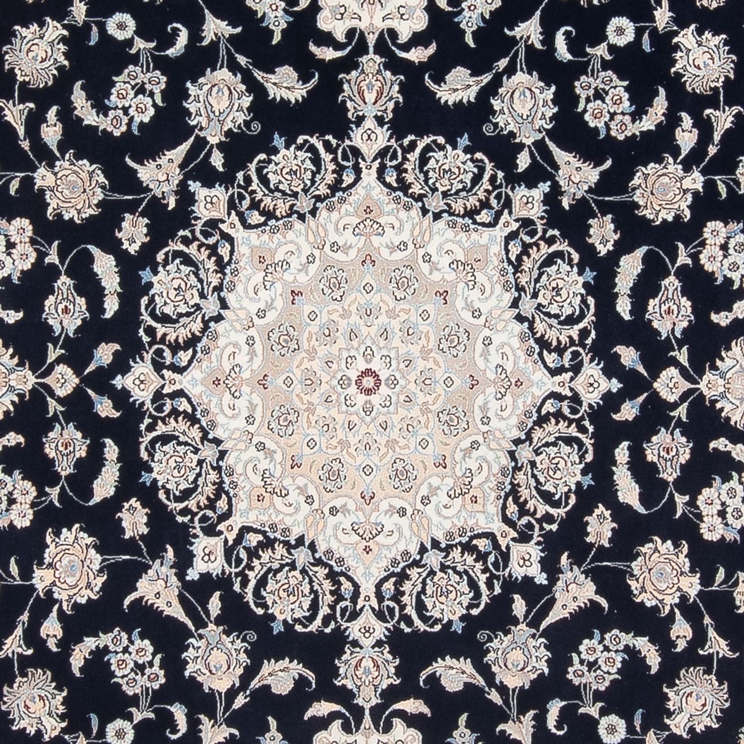 Perserteppich - Nain - Premium - 300 x 247 cm - dunkelblau