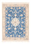 Perserteppich - Nain - 88 x 59 cm - blau
